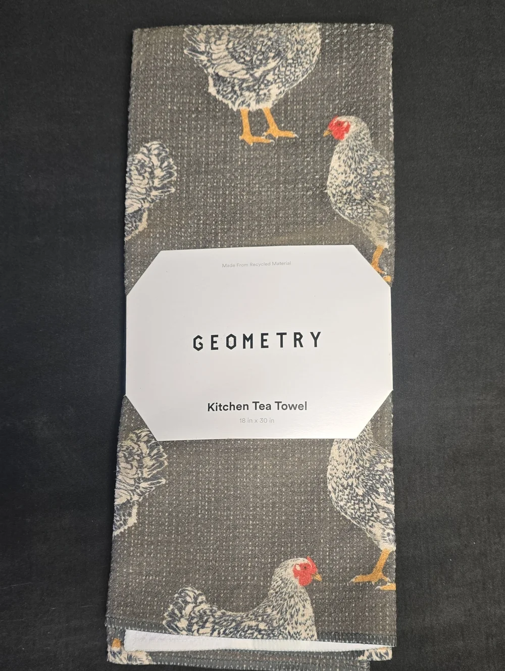 GEOMETEY KITCHEN TEA TOWEL- NWT